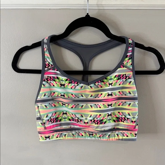 VSX Colorful Patterned Sports Bra - Picture 2 of 7